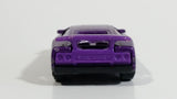 2000 Hot Wheels Lamborghini Diablo Metalflake Purple Die Cast Toy Exotic Sports Car Vehicle McDonald's Happy Meal