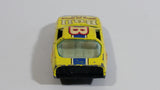 Yatming No. 1038 Chevrolet Corvette Bull King of Road Best Shot #38 Yellow Die Cast Toy Race Car Vehicle