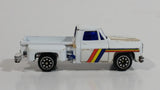 Vintage Soma Super Wheels 1973-80 Chevy Stepside Pickup Truck White Die Cast Toy Car Vehicle