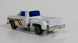 Vintage Soma Super Wheels 1973-80 Chevy Stepside Pickup Truck White Die Cast Toy Car Vehicle