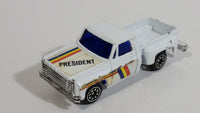 Vintage Soma Super Wheels 1973-80 Chevy Stepside Pickup Truck White Die Cast Toy Car Vehicle