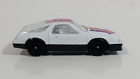 Unknown Brand Dodge Daytona Turbo Z Chrysler Laser White Die Cast Toy Car Vehicle