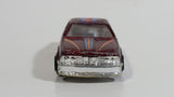 Vintage Summer Marz Karz Maroon Dark Red 8901 Die Cast Toy Car Vehicle - Made in China