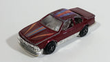 Vintage Summer Marz Karz Maroon Dark Red 8901 Die Cast Toy Car Vehicle - Made in China