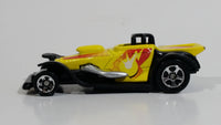 2002 Hot Wheels Geothermal Blast Ramp and Gate Super Comp Dragster Yellow Die Cast Race Car Toy Vehicle - McDonald's Happy Meal 4/6