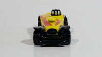 2002 Hot Wheels Geothermal Blast Ramp and Gate Super Comp Dragster Yellow Die Cast Race Car Toy Vehicle - McDonald's Happy Meal 4/6