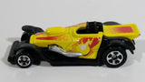 2002 Hot Wheels Geothermal Blast Ramp and Gate Super Comp Dragster Yellow Die Cast Race Car Toy Vehicle - McDonald's Happy Meal 4/6