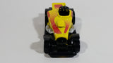 2002 Hot Wheels Geothermal Blast Ramp and Gate Super Comp Dragster Yellow Die Cast Race Car Toy Vehicle - McDonald's Happy Meal 4/6