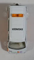 Unknown Brand HTF SV32 First Bus Engineer Van White and Orange Die Cast Car Toy Vehicle