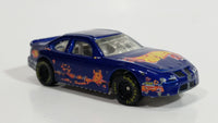 1996 Hot Wheels Pro Racing Series Grand Prix Stocker #44 Dark Blue Die Cast Toy Car Vehicle GYE Tires