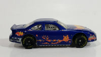 1996 Hot Wheels Pro Racing Series Grand Prix Stocker #44 Dark Blue Die Cast Toy Car Vehicle GYE Tires