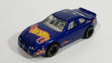 1996 Hot Wheels Pro Racing Series Grand Prix Stocker #44 Dark Blue Die Cast Toy Car Vehicle GYE Tires