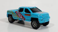 2002 Maisto Tonka GMC Terradyne Truck Light Baby Blue Die Cast Toy Car Vehicle