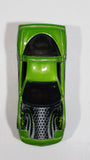 2002 Hot Wheels Octoblast '97 Corvette Metalflake Green Die Cast Toy Car Vehicle