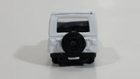 Welly No. 3333 Jeep CJ-7 White "SunRay" Die Cast Toy Car Vehicle with Opening Hood