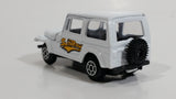 Welly No. 3333 Jeep CJ-7 White "SunRay" Die Cast Toy Car Vehicle with Opening Hood