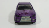 2010 Hot Wheels Color Shifters 2008 Lancer Evolution Purple / White Die Cast Toy Car Vehicle