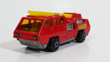 Vintage 1975 Lesney Matchbox Superfast No. 22 Blaze Buster Fire Ladder Truck Die Cast Toy Car Fire Fighting Rescue Emergency Vehicle Made in England