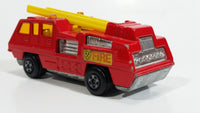 Vintage 1975 Lesney Matchbox Superfast No. 22 Blaze Buster Fire Ladder Truck Die Cast Toy Car Fire Fighting Rescue Emergency Vehicle Made in England