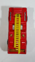 Vintage 1975 Lesney Matchbox Superfast No. 22 Blaze Buster Fire Ladder Truck Die Cast Toy Car Fire Fighting Rescue Emergency Vehicle Made in England