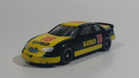 Welly Audi A6 "Kord" 18 Nascar Black and Yellow Die Cast Toy Race Car Vehicle