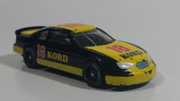 Welly Audi A6 "Kord" 18 Nascar Black and Yellow Die Cast Toy Race Car Vehicle