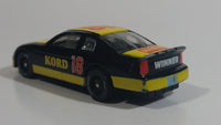 Welly Audi A6 "Kord" 18 Nascar Black and Yellow Die Cast Toy Race Car Vehicle