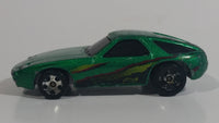 2001 Hot Wheels Porsche 928 P-928 Metalflake Green Die Cast Toy Car Vehicle