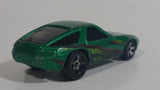 2001 Hot Wheels Porsche 928 P-928 Metalflake Green Die Cast Toy Car Vehicle