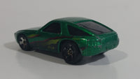 2001 Hot Wheels Porsche 928 P-928 Metalflake Green Die Cast Toy Car Vehicle