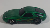 2001 Hot Wheels Porsche 928 P-928 Metalflake Green Die Cast Toy Car Vehicle