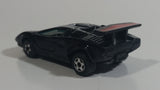 Vintage 1981 Kidco Lamborghini Countach Black Die Cast Toy Exotic Car Vehicle Made in Macao