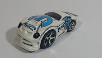 2004 Hot Wheels First Editions Dodge Neon Hardnoze MOPAR White Die Cast Toy Car Vehicle Dark Tint Version