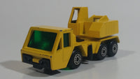 Vintage 1976 Lesney Matchbox Superfast No. 49 Yellow Crane Truck Die Cast Toy Car Vehicle