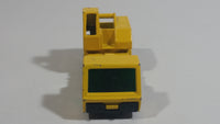 Vintage 1976 Lesney Matchbox Superfast No. 49 Yellow Crane Truck Die Cast Toy Car Vehicle