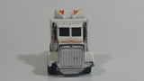 1983 Hot Wheels Long Shot Semi Tractor Truck Rig Pennzoil #1 White Die Cast Car Vehicle