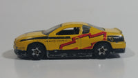 2001 Hot Wheels Monte Carlo Concept Car Yellow Die Cast Car Vehicle