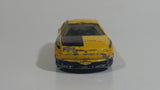 2001 Hot Wheels Monte Carlo Concept Car Yellow Die Cast Car Vehicle