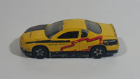 2001 Hot Wheels Monte Carlo Concept Car Yellow Die Cast Car Vehicle