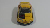 2001 Hot Wheels Monte Carlo Concept Car Yellow Die Cast Car Vehicle