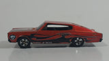 2003 Hot Wheels Wastelanders '67 Dodge Charger Metalflake Burnt Orange Die Cast Toy Muscle Car Vehicle