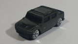 2001 Maisto Hummer H2 Concept Dark Olive Army Green Die Cast Toy Car Vehicle