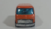 1979 Hot Wheels GMC Motorhome Orange Die Cast Toy Car Recreational Vehicle BW - Hong Kong - Chrome Base