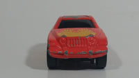 2000 Maisto Hasbro Tonka Collection Chrysler Jeep Jeepster Bright Neon Orange Die Cast Toy Car SUV Vehicle