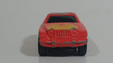 2000 Maisto Hasbro Tonka Collection Chrysler Jeep Jeepster Bright Neon Orange Die Cast Toy Car SUV Vehicle