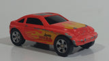 2000 Maisto Hasbro Tonka Collection Chrysler Jeep Jeepster Bright Neon Orange Die Cast Toy Car SUV Vehicle