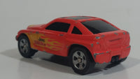 2000 Maisto Hasbro Tonka Collection Chrysler Jeep Jeepster Bright Neon Orange Die Cast Toy Car SUV Vehicle