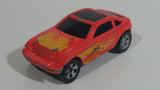 2000 Maisto Hasbro Tonka Collection Chrysler Jeep Jeepster Bright Neon Orange Die Cast Toy Car SUV Vehicle