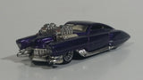 2001 Hot Wheels Evil Twin Dark Metalflake Purple Die Cast Toy Car Vehicle