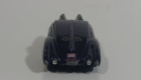 2001 Hot Wheels Evil Twin Dark Metalflake Purple Die Cast Toy Car Vehicle